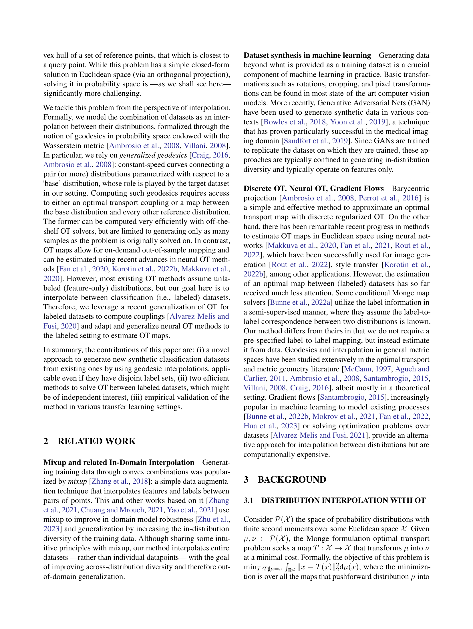 Generating Synthetic Datasets by Interpolating along Generalized Geodesics - Figure