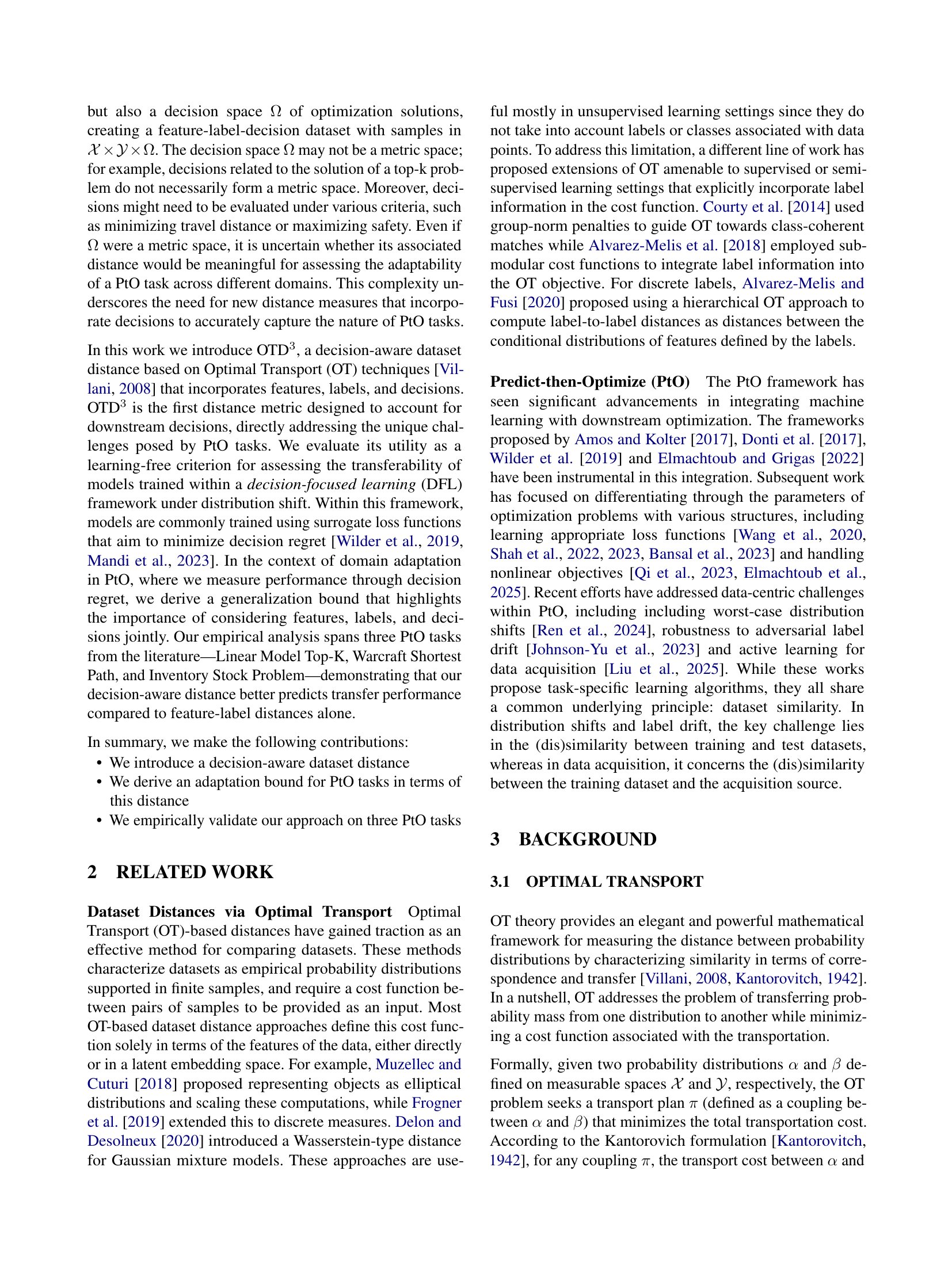 What is the Right Notion of Distance between Predict-then-Optimize Tasks? - Figure