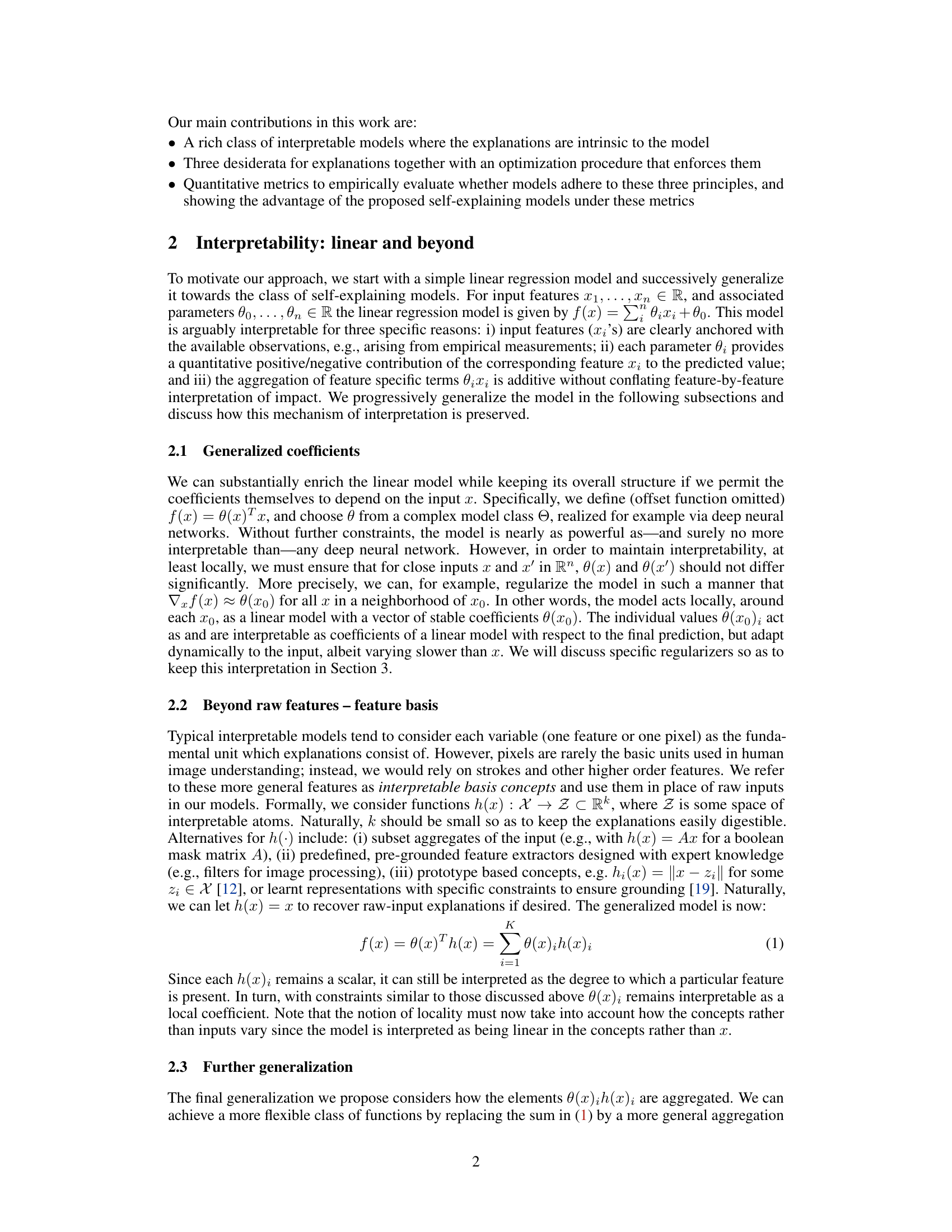 Towards Robust Interpretability with Self-Explaining Neural Networks - Figure